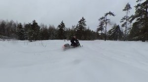 Гусблок от BRP на Снегоход Stels КАПИТАН! ЧТО Получилось?