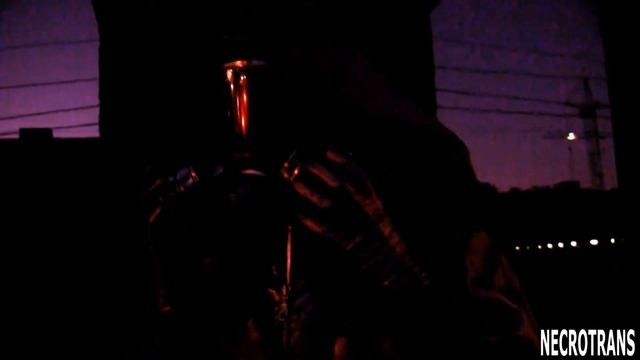 Авторский панорамный противогаз + кожаная куртка "Кобра". Формирование Трансгуманистической моды смотреть онлайн