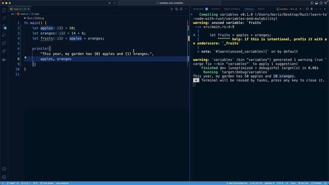 2.003. Positional Arguments to println!