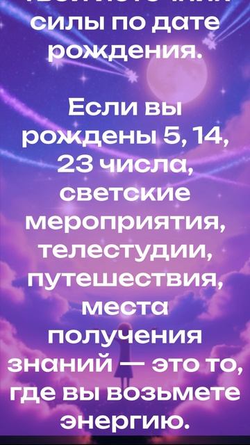 Твой источник силы по дате рождения смотреть онлайн