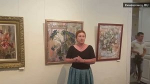 В Кинешме открылась выставка московского художника и реставратора Василия Руга