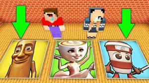 НУБ И ДЕВУШКА ПРО НАШЛИ НОВЫЕ ЯМЫ МОНСТРОВ В МАЙНКРАФТ КАПУЧИНО АССАСИНО И ТУНГ ТУНГ ТУНГ САУР