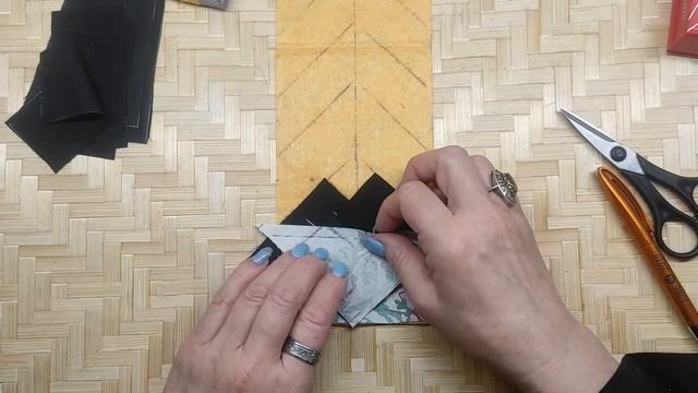 Лоскут просто и без машинки. Блок "Караван гусей" #лос? смотреть онлайн