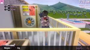 УБИЛИ ОСАНУ НАДЖИМИ ВИНТЕРЯТЕРОМ![Прохождение Yandere Simulator]