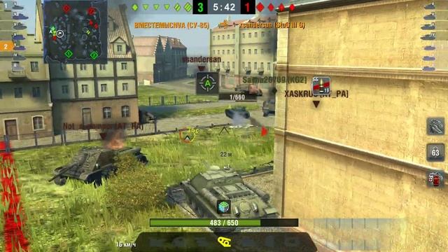 wot blitz СУ-85 М-МОТИВАЦИЯ смотреть онлайн