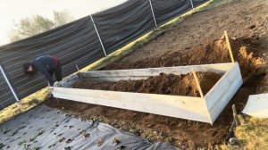 Высокая, теплая и ленивая грядка своими руками