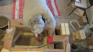 Футеровка печной топки