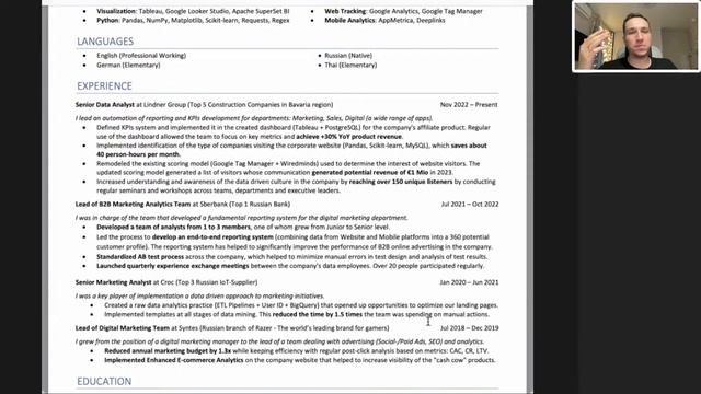 Разбор CV | Senior It Recruiter — Яндекс смотреть онлайн