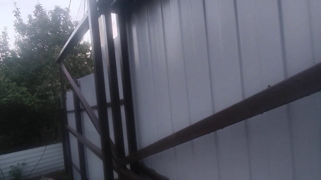 Телескопические откатные ворота, второе видео при св? смотреть онлайн