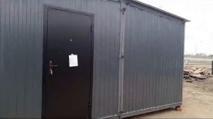 Дом из двух бытовок