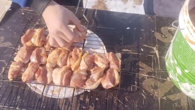 Шашлык, шашлик, кускавой, утка, грудинка смотреть онлайн