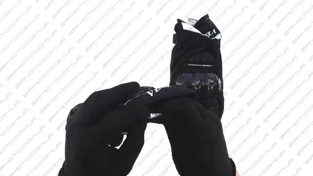 Перчатки  черно-белые, Size XL   VEMAR...