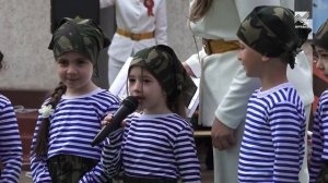 Парад Победы в детском саду «Юные капитаны»