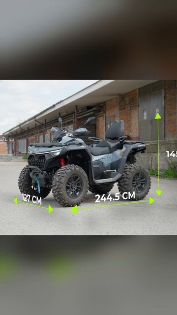 Квадроцикл CFMOTO CFORCE 850 TOURING PREMIUM 2025 | ОБЗОР и СРАВНЕНИЕ 🏍️ смотреть онлайн