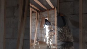 Отделка бани из пеноблока. Зонирование и утепление.