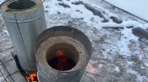 Заморозил дымоходы!!! Вермилоджик и Сэндвич а потом в о