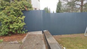 профлист 2-2.5метра. с сильным уклоном. ral7024