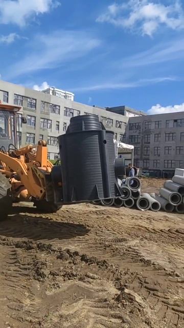 Жироуловитель и колодец отбора проб #объект смотреть онлайн