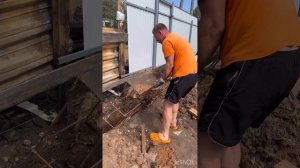 Закладной швеллер для откатных ворот. Фундамент для о?