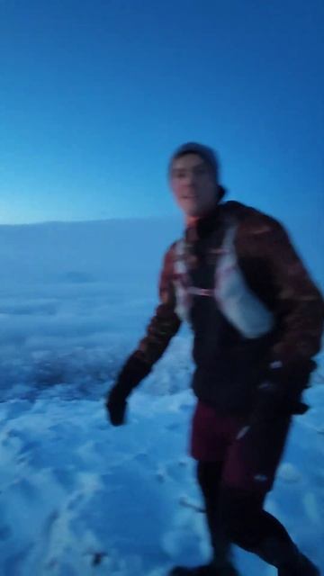 Вечерняя пробежка на гору Бештау 08.02.2023