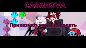 Селевер - Casanova на русском (friday night funkin mod sarventa)