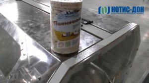 Упаковка хлебцев на ребре