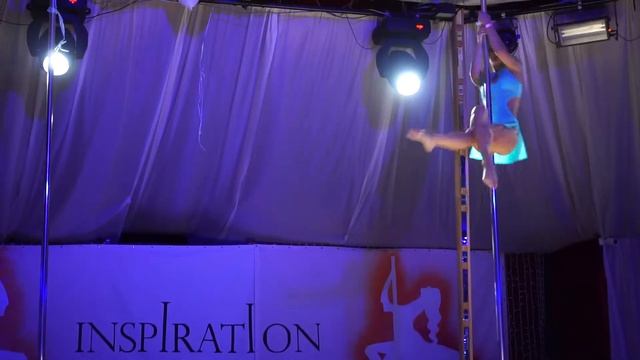 Фомина Елена категория Pole Artistic любители INSPIRATION POLE DANCE CHAMPIONSHIP