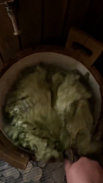 Баня на дровах в Германии Viersen. Запариваю березовый ве? смотреть онлайн