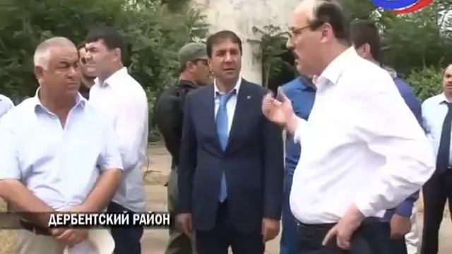 11.07.15г. Р.Абдулатипов побывал с рабочей поездкой в Дербентском районе
