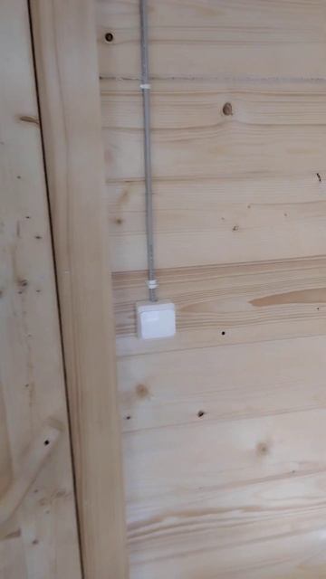 Выносной бак в мобильной бане Эконом вариант. смотреть онлайн