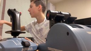 Распаковка TCA Thrustmaster Officer Pack Airbus Edition