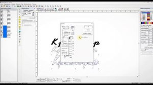 Шрифт EzCad - Гравировка вектора как текста - Легко для вс