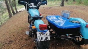 мотоцикл урал с двигателем от мотоблока