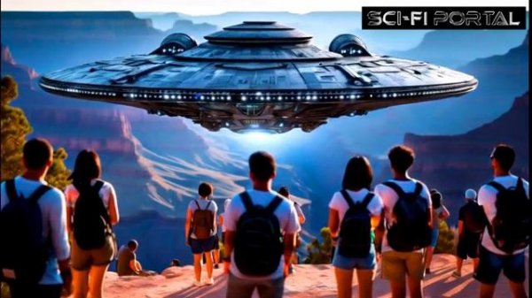 The arrival: Alien Spaceships in the USA
