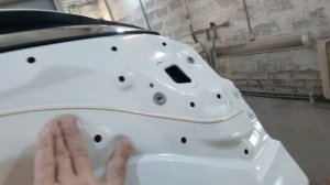 Mazda CX 5 - разборка и ремонт крышки багажника.