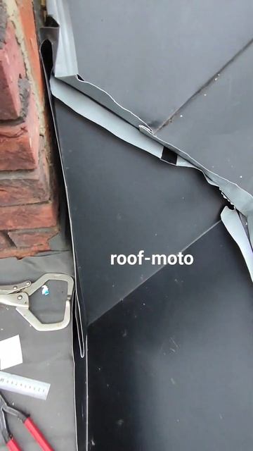 Не простой узел фальца #8 #roof #фальц #фальцеваякровля #fal смотреть онлайн