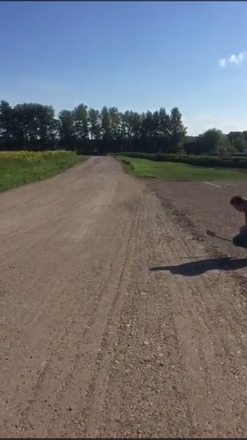 Технологическая дорога из грунта, укреплённого Акроп? смотреть онлайн