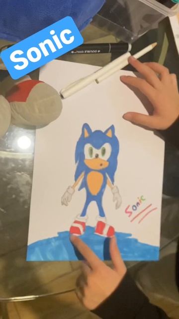 How to draw Sonic |Как нарисовать Соника drowning Sonic смотреть онлайн