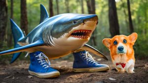 ЖИВОЙ ТРАЛАЛЕРО ТРАЛАЛА!! ИТАЛЬЯНСКИЕ МЕМЫ СУЩЕСТВУЮТ! Корги Коржик Говорящая собака