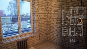 КОМПАКТНЫЙ ДОМ из Силикатного Кирпича с Полуторным Св
