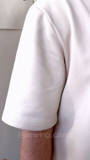 Первая футболка. Мужчины тоже любят шить. Ученик Павел