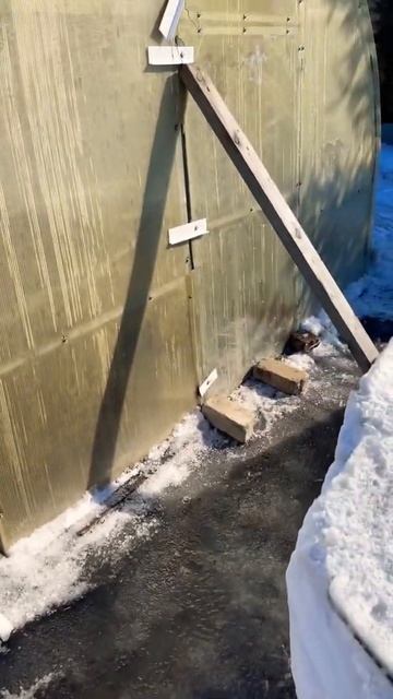 Откопал вход в теплицу 😂 / Весна в Сибири / #shorts смотреть онлайн