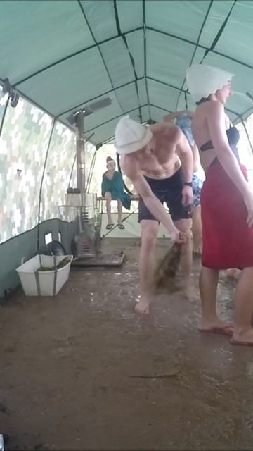 В бане Роснар РП 52 с 2 печами #мобиба #роснаррп52 #банясд? смотреть онлайн