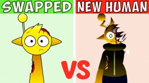 INCREDIBOX SPRUNKI 😅 | SWAPPED VS NEW HUMAN 🚀 | ЭТО БЫЛО НЕОЖИДАННО!!! 😢