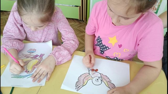 День птиц в подготовительной группы смотреть онлайн