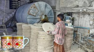 Фантастический процесс Массового производства Керамической чайной чашки