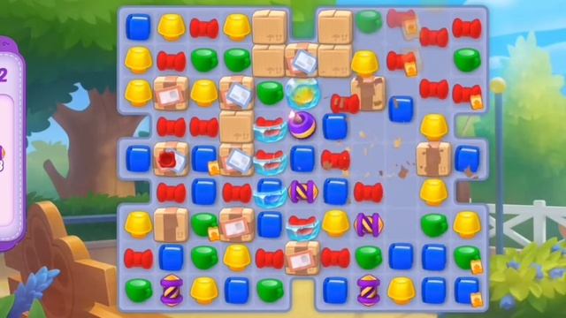 Прохождение Homescapes уровень 1664 | без бустеров