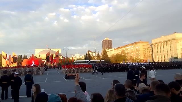 Репетиция Парада Победы в Великой Отечественной Войне 1941-1945🔥/ Новосибирск 07.05.2025