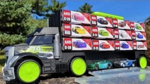 Храните "Гоночный мини-автомобиль Cars Next Generation" в том же месте, что и на картинке на коробок