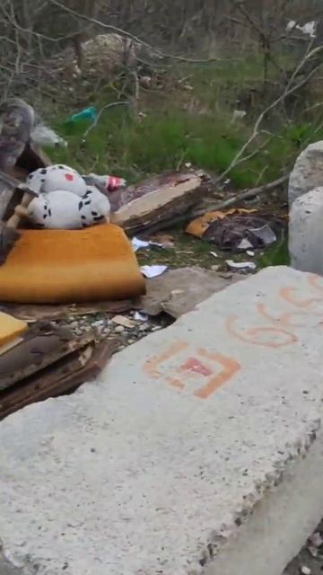 Треш под горой Бештау, куча мусора и всякого хлама! #travel #бештау #свалка